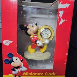 Mickey Mouse Fantasma Miniature Clock